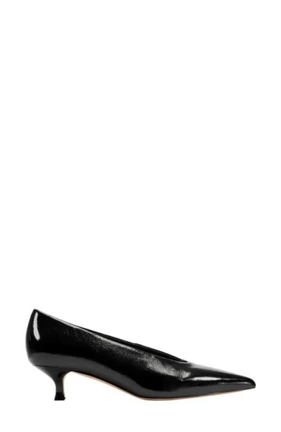 Marc Fisher Ltd Cecile Leather Pumps In Black