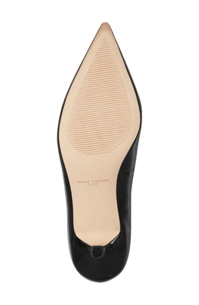 Marc Fisher Ltd Cecile Leather Pumps In Black