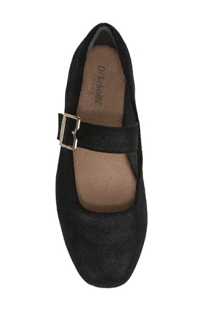 Dr. Scholl's Women's Weston-jane Square Toe Mary Jane Flats In Black