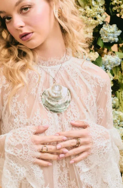 Petit Moments Bit Ring In Metallic
