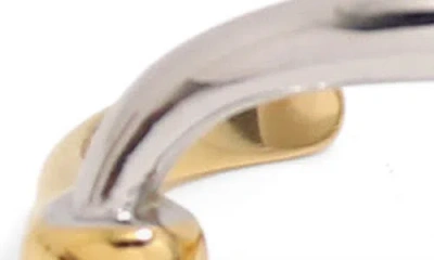 Petit Moments Bit Ring In Metallic