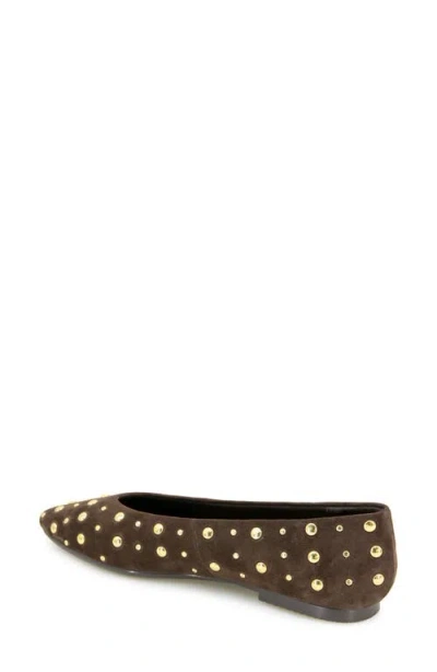 Splendid Latouche Stud Flat In Brown
