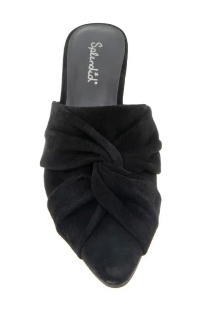 Splendid Lanis Block Heel Mule In Black