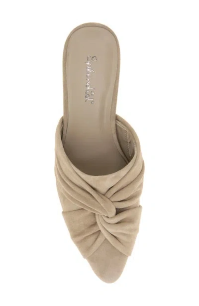 Splendid Lanis Block Heel Mule In Blue