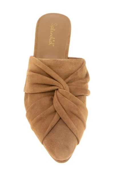 Splendid Lanis Block Heel Mule In Brown