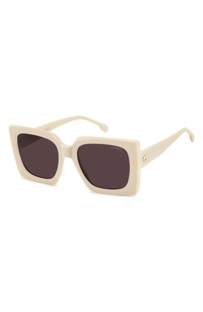 Carrera Eyewear 55mm Rectangular Sunglasses