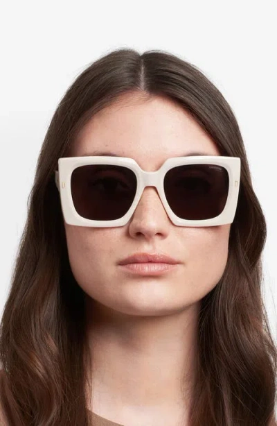 Carrera Eyewear 55mm Rectangular Sunglasses