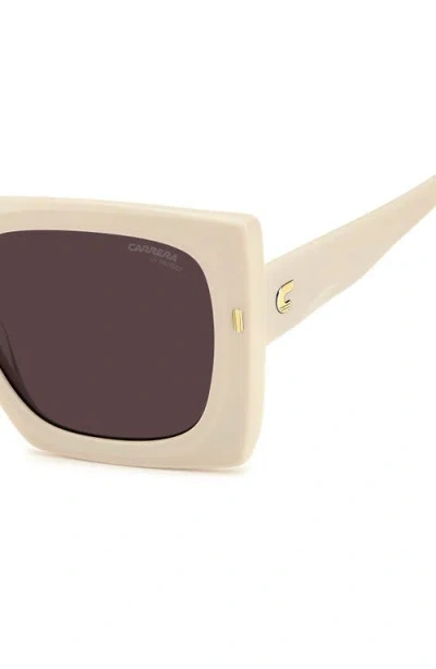 Carrera Eyewear 55mm Rectangular Sunglasses