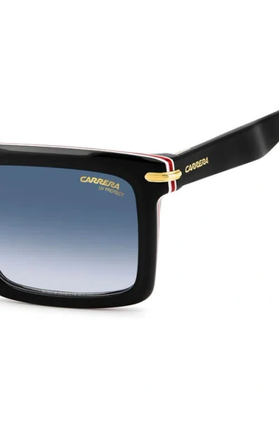Carrera Eyewear 54mm Rectangular Flat Top Sunglasses