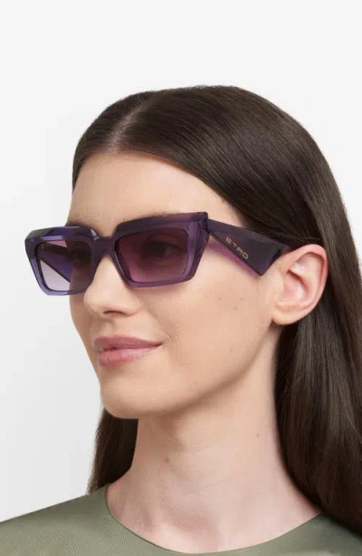 Etro Angular-frame Sunglasses
