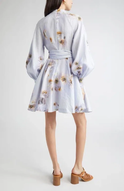 Zimmermann Hypnotic Mini Dress In Multi