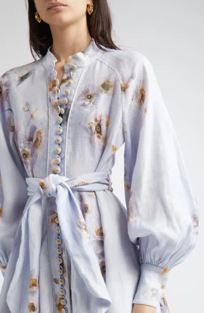 Zimmermann Hypnotic Mini Dress In Multi