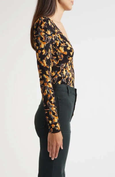 Ulla Johnson Aris Long Sleeve Knit Top In Multi