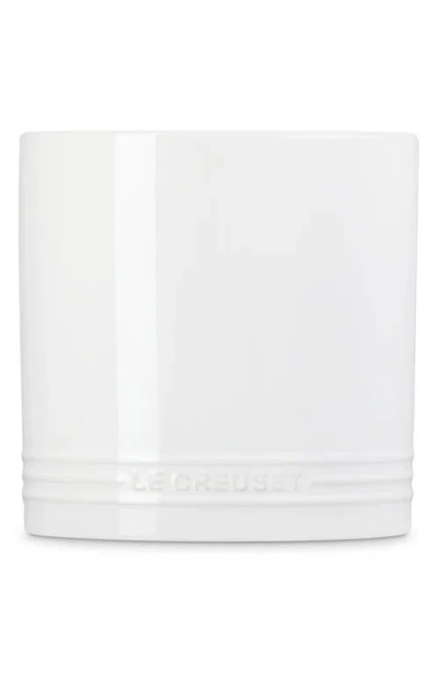 Le Creuset Signature 2.7-quart Utensil Crock In White