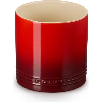 Le Creuset Stoneware Signature Utensil Crock In Multi