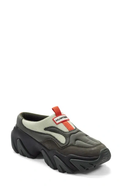 Hunter Darisa Water Repellent Slip-on Shoe In Gray