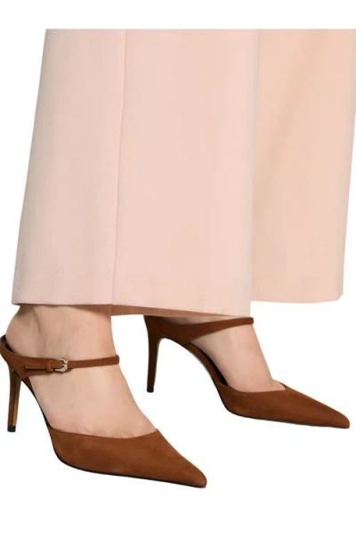 Aldo Women's Sidnney Two-piece Pointed Toe High Heel Pumps In Brown