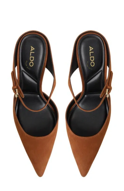 Aldo Women's Sidnney Two-piece Pointed Toe High Heel Pumps In Brown