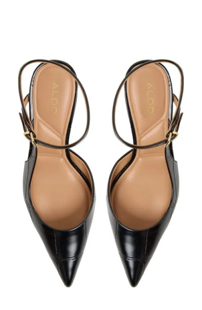 Aldo Women's Kymmberly Asymmetric Ankle-strap High-heel Pumps In Black
