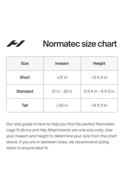 Hyperice Normatec Elite Leg Compression System In Black