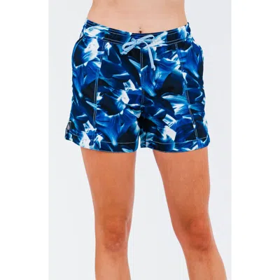 Calypsa Plus Size 4" Board Shorts