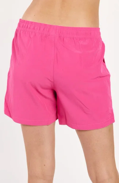 Calypsa Women's 4" Board Shorts In Pink