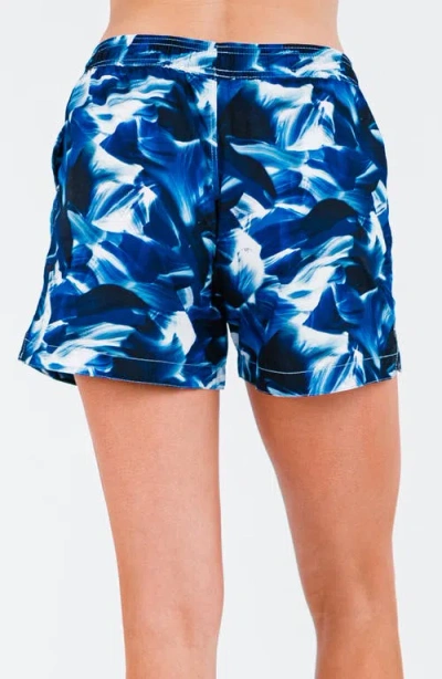 Calypsa Plus Size 4" Board Shorts
