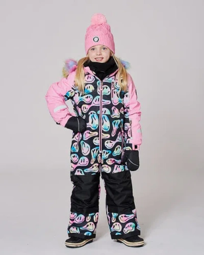 Deux Par Deux One-piece Play Snowsuit In Multi