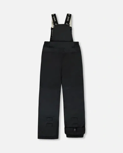 Deux Par Deux Two-piece Play Snowsuit With Animal Jacket In Brown