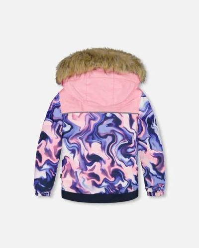 Deux Par Deux Two-piece Discover Snowsuit With Jacket In Multi