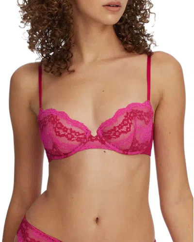 Skarlett Blue Impress Balconette Underwire Bra In Pink