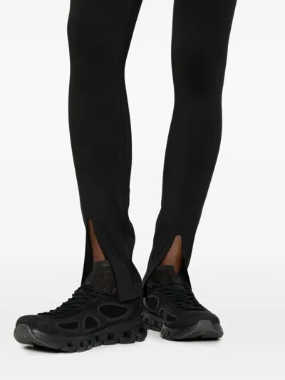 Adidas By Stella Mccartney Split-leg Training Jumpsuit In Black