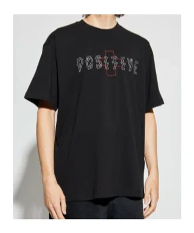 44 Label Group Plus Minus T-shirt In Black