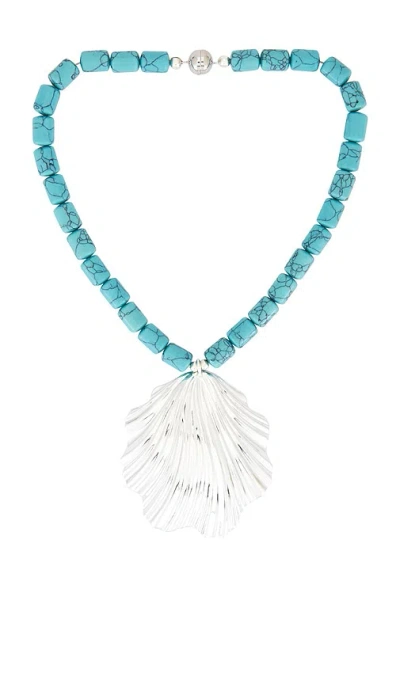 Julietta Leone Necklace In Blue