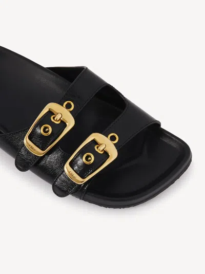 Chloé "polly" Slides In Black