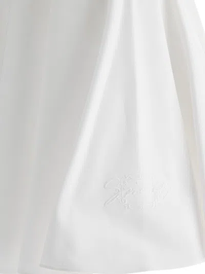 Givenchy Medallion Skirt In White