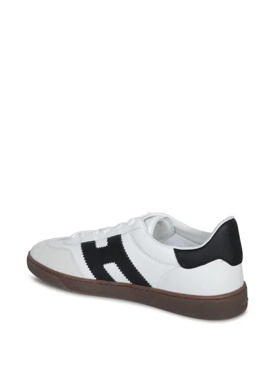 Hogan Sculpted Sneakers With Contrasting Accents In White
