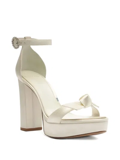 Alexandre Birman Clarita Flare Platform Bridal Sandal In Multi