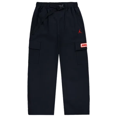Jordan Big Kids' Deep Dish Woven Pants In Black