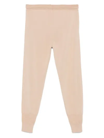 Eleventy Drawstring Cuffed Track Pants In Neutral