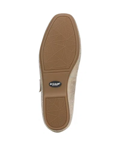 Dr. Scholl's Women's Weston-jane Square Toe Mary Jane Flats In Gold