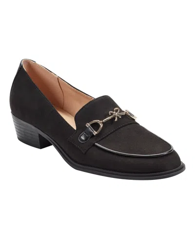 Bandolino Women's Rummie Bit Block Heel Loafers In Black