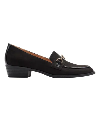 Bandolino Women's Rummie Bit Block Heel Loafers In Black