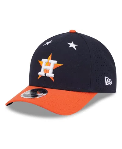 New Era Men's Navy/orange Houston Astros 2025 Mlb All-star Game 9forty M-crown Adjustable Hat In Multi