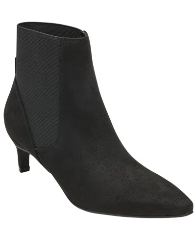 Bandolino Women's Celebrate Kitten Heel Ankle Booties In Black