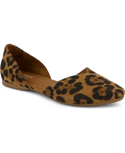 Toms Gemma Flat In Brown