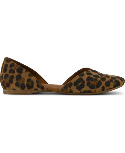 Toms Gemma Flat In Brown