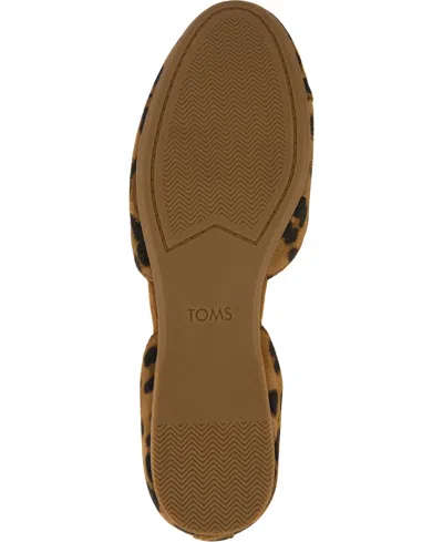 Toms Gemma Flat In Brown