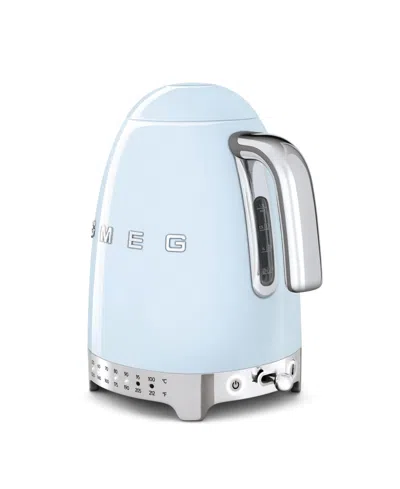 Smeg Variable Temperature Kettle In Blue