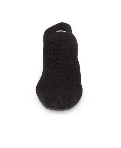 Tahari Women's Acropolis Knit Slip-on Mules In Black